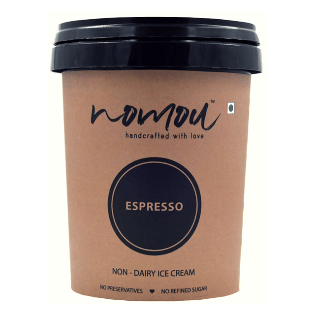Espresso Plant-Based Gelato by Nomou