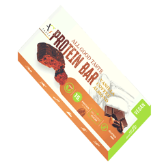 AG Taste 15G Protein Bar- Vegan & Glutenfree, Sugarfree Vanilla Coffee Almond-270 g (6x45g), Pack of 6 bars