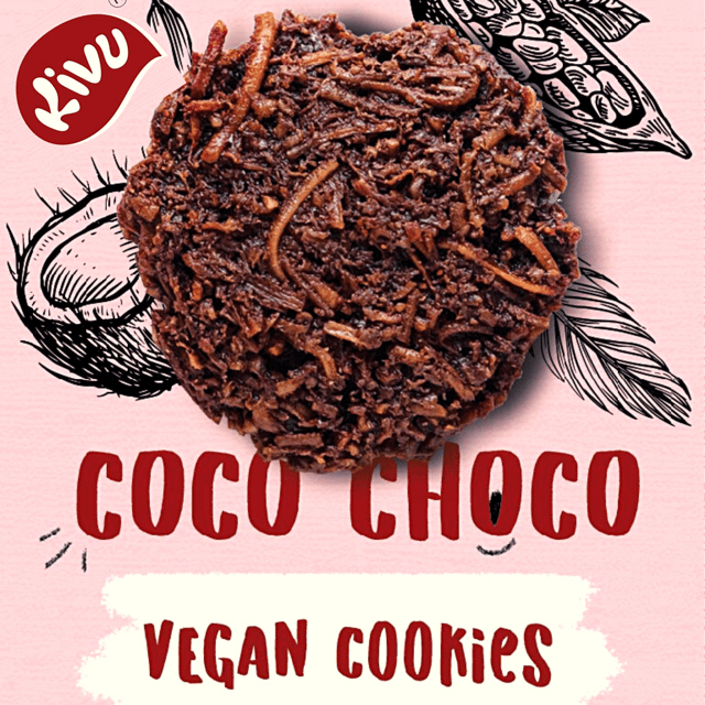 Kivu Coco Choco Vegan Cookies (Sun Baked)