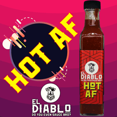 El Diablo Sauces Hot AF - 240 g