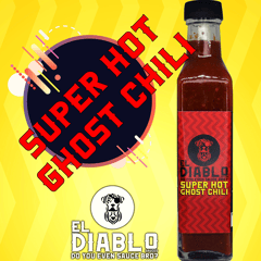 Super Hot Ghost Chili by El Diablo Sauces - 240 g