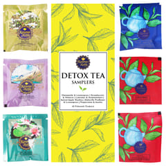 Detox Tea Sampler by Karma Kettle - Pyramid Teabags (18)