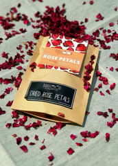 Bare Food Dried Rose Petals (Use as a Decoratives, cleanmser, Topping, In your Tea, Ice cream) 150g