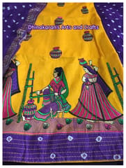 Banjara Pari Bandhani Dress Material