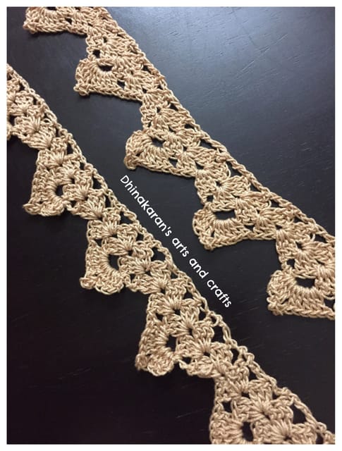Sandal Crochet Lace