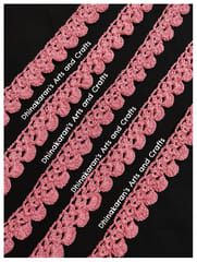 Pink Bubbles Crochet Lace