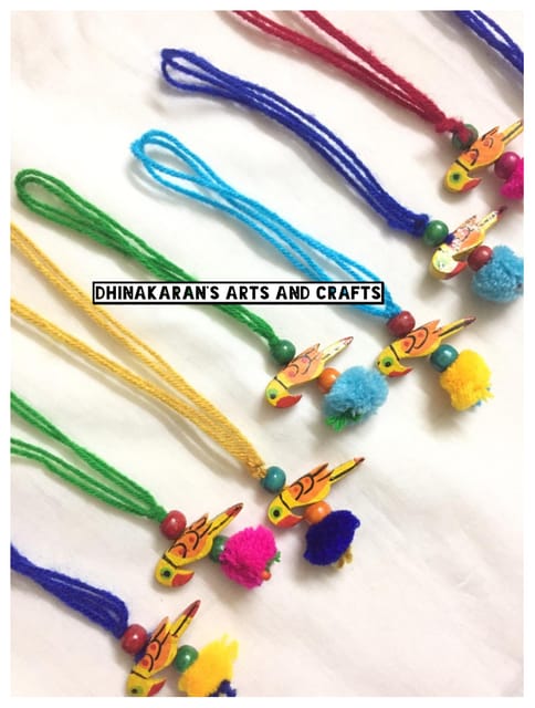 Quirky Parrot Tassels