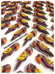 PURPLE Parrot Buttons