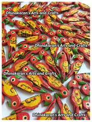 RED Parrot Buttons