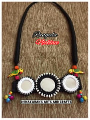 Rangeela Mirror Necklace-(7)