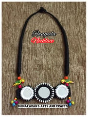 Rangeela Mirror Necklace-(7)