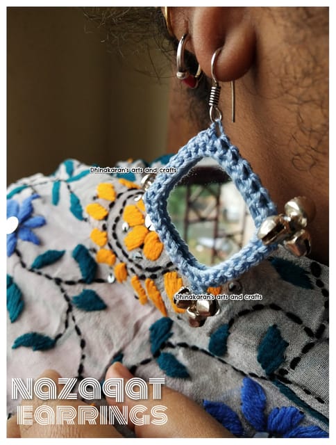 Nazaqat Mirror Earrings-(1)