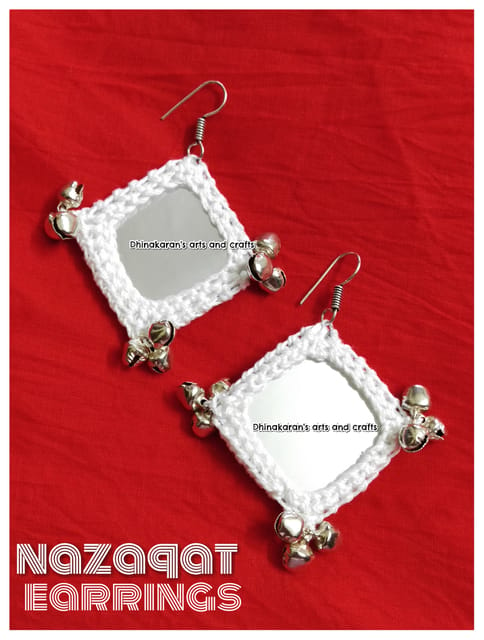 Nazaqat Mirror Earrings-(2)