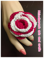 Lovely Crochet Finger Ring