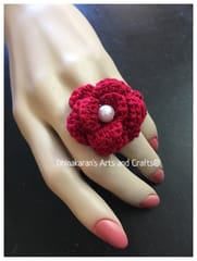 Classic Crochet Finger Ring