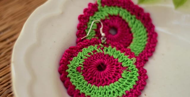 Crazy Crochet Earrings