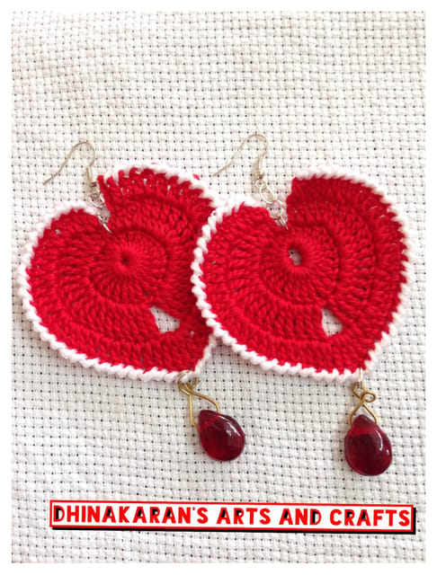 Love Crochet Earrings