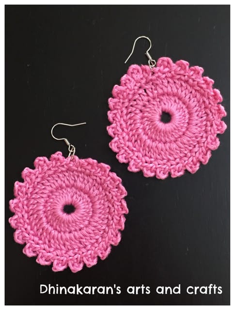 Sweet Candy Crochet Earrings