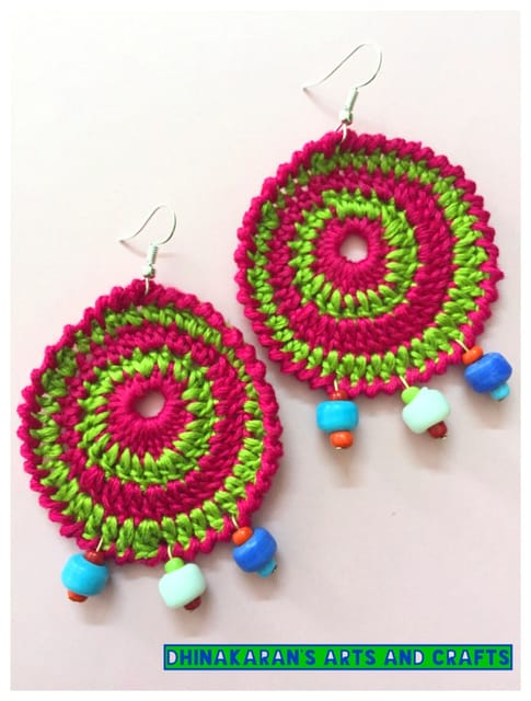Ethnic Crochet Earrings