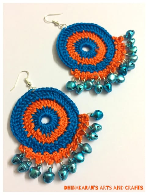 Anarkali Crochet Earrings