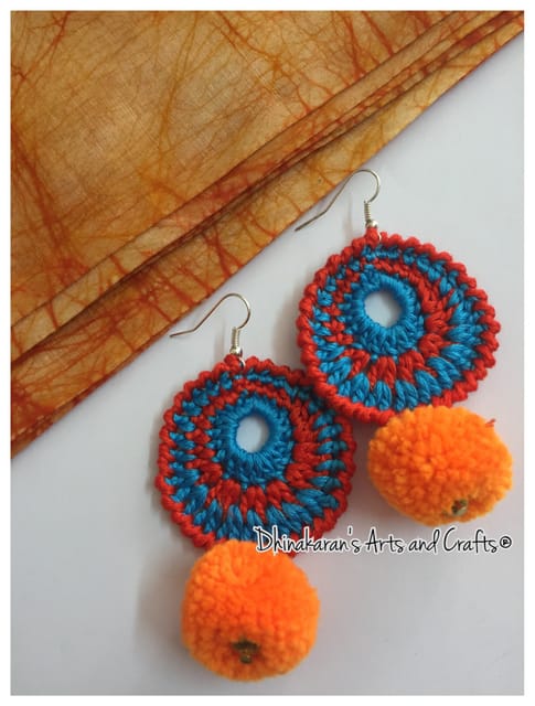 Whimsical Crochet Earrings