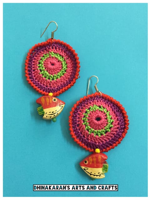 Meena Crochet Earrings