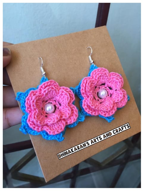Sweet Candy Crochet Earrings