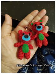 Cute Bears Crochet Earrings