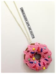 Doughnut Crochet Necklace