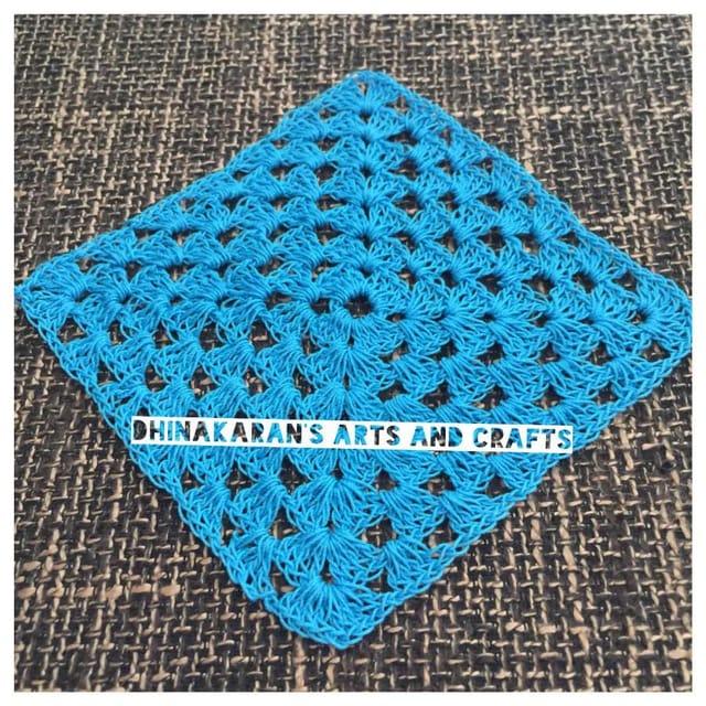 Crochet Patch-SKY BLUE