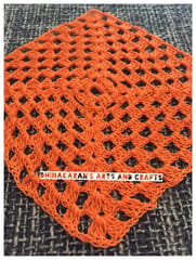 Crochet Patch-ORANGE