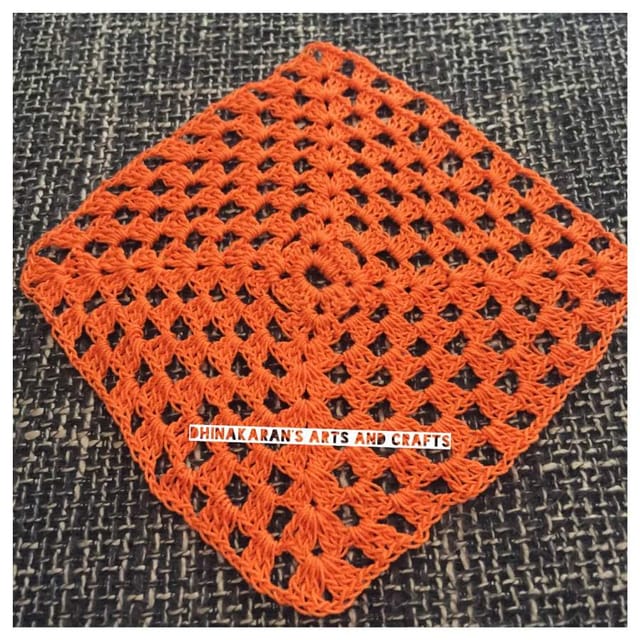 Crochet Patch-ORANGE