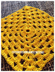 Crochet Patch-YELLOW