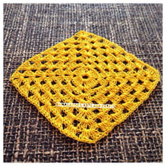 Crochet Patch-YELLOW