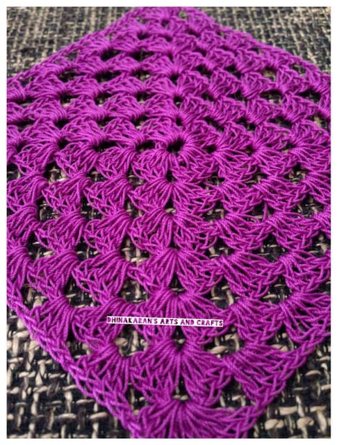 Crochet Patch-PURPLE
