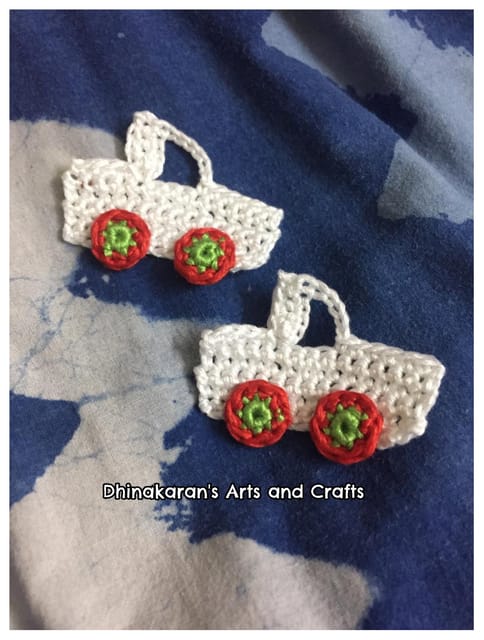 Crochet Car Patch-WHITE