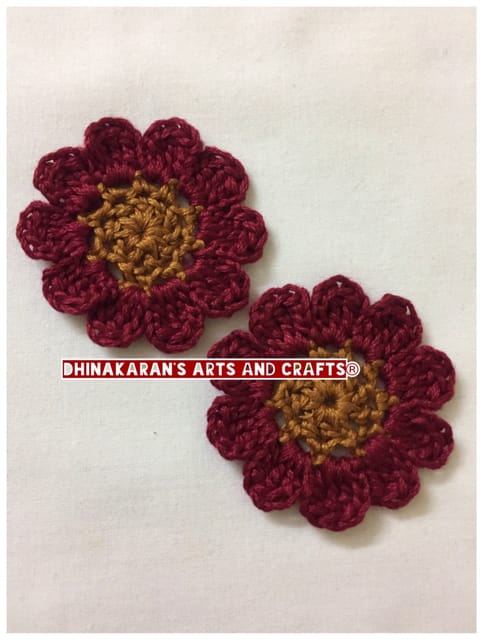 Sweet Daisies Crochet Patches-(5)