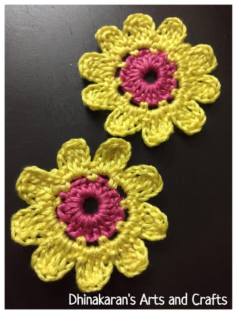 Sweet Daisies Crochet Patches-(6)