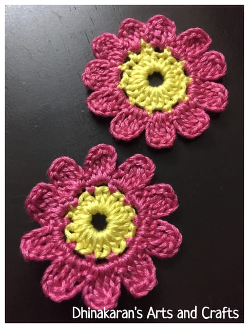 Sweet Daisies Crochet Patches-(7)