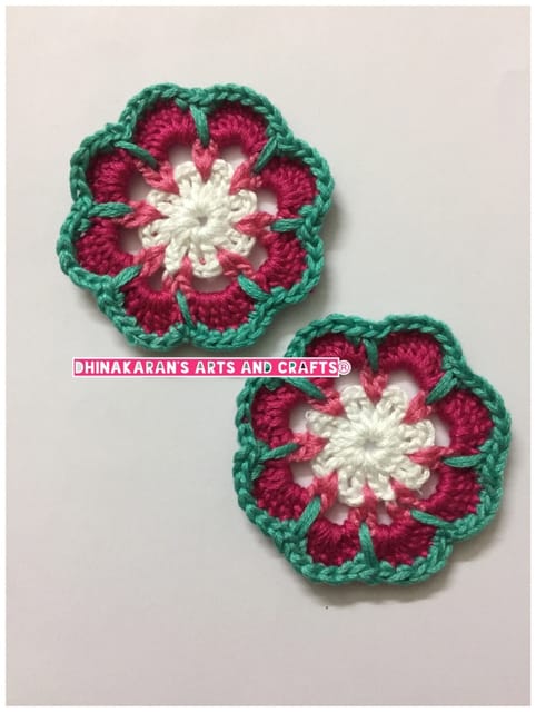 MagicFlower Crochet Patches-(8)