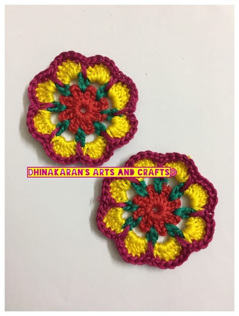 MagicFlower Crochet Patches-(20)