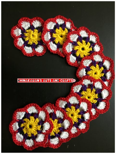 MagicFlower Crochet Patches-(40)