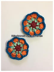 MagicFlower Crochet Patches-(80)