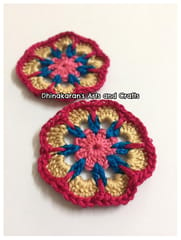MagicFlower Crochet Patches-(104)