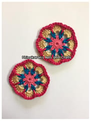 MagicFlower Crochet Patches-(104)