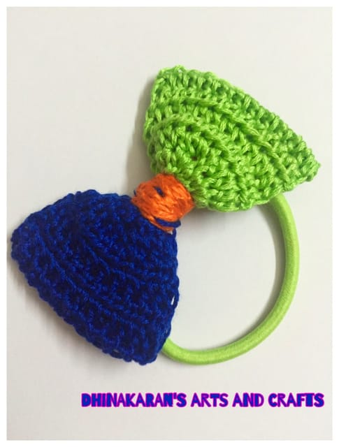 Crochet Bow HairTie-(7)