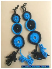 Blueberry Crochet Bareefeet Sandals