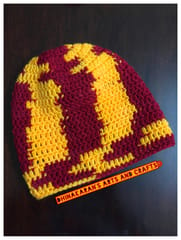 Harry Potter Crochet Muffler & Hat Set