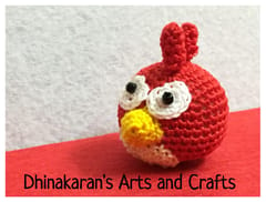 Angry Bird Crochet Soft Toy