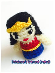 Wonder Woman Crochet Soft Toy